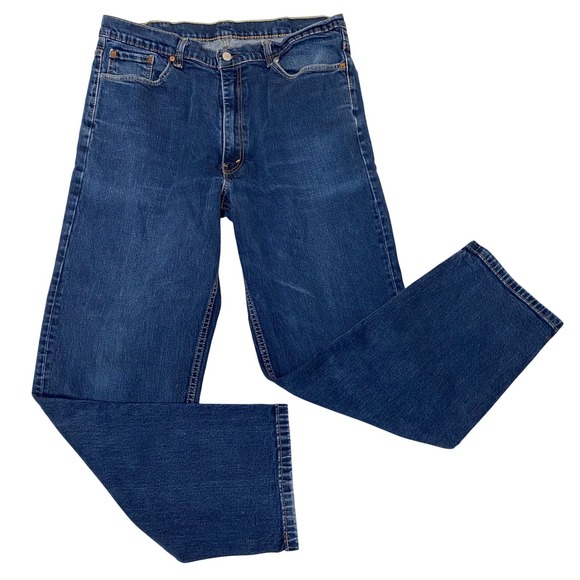 Levi's Other - Levi's 550 Relaxed Fit Men's Jeans 40x32 Blue Tapered Denim Red Tab